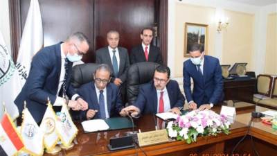 بروتوكول تعاون بين وزارة التموين والتجارة الداخلية ومجلس الوحدة الاقتصادية العربية