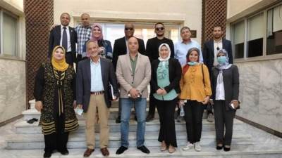 محمود شعراوي: الاستفادة من خريجي دورات إعداد المدربين بمركز سقارة كمدربين بالمركز والمحافظات