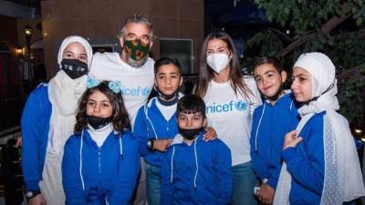 دنيا سمير غانم تشارك فى اليوم العالمى للطفل