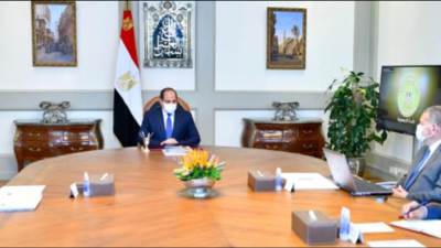 الرئيس السيسي يوجه بالاستمرار فى جهود تطوير شركات قطاع الأعمال العام