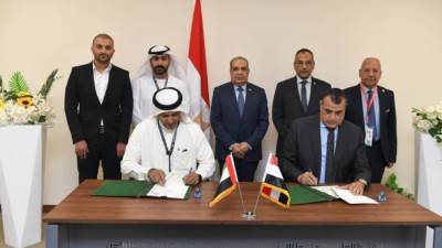 وزير الانتاج الحربي يشهد توقيع إتفاقية تعاون بين الهيئة القومية للإنتاج الحربي المصرية وشركة دبي للاستشارات
