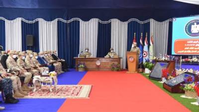 وزير الدفاع يشهد المرحلة الرئيسية لمشروع مراكز القيادة التعبوى "فتح -4 " الذى تنفذه المنطقة الشمالية العسكرية