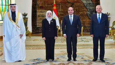 السيسي يستقبل رئيسة مجلس النواب بمملكة البحرين