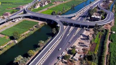 قاطرة التنمية فى الصعيد.. تعرف علي  تفاصيل كوبري البلينا بسوهاج