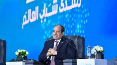 أبرز تصريحات للرئيس السيسي في جلسة التغير المناخي بمنتدى شباب العالم