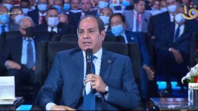 الرئيس السيسى: الإنسان هو المخلوق الوحيد على الأرض يستطيع "الهدم والإصلاح"