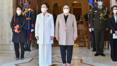 انتصار السيسي عن لقائها بقرينة رئيس كوريا الجنوبية: ناقشنا دعم الشباب وتمكين المرأة في جميع المجالات