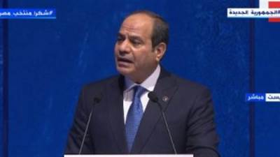 الرئيس السيسى يلتقى فى بروكسل رئيس المفوضية الأوروبية