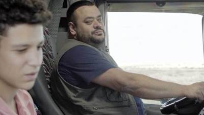 نجوم وصناع ابو صدام ضيوف نادى السينما بدار الأوبرا المصرية 