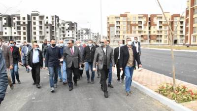 وزير الإسكان يجري جولة موسعة لتفقد مشروع "جنة" بـ6 أكتوبر