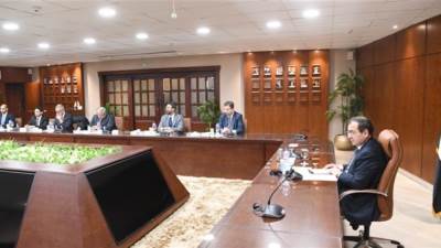 وزير البترول يستقبل وفداً من ميثانكس العالمية لبحث سبل التعاون المشترك