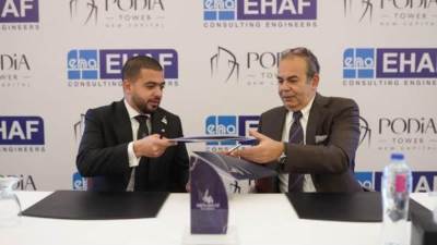 "منصات" تتعاقد مع "إيهاف" لإدارة مشروع Podia Tower في مرحلتي التصميم والتنفيذ