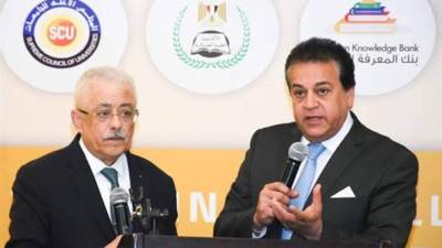 بحضور وزيري التعليم والتعليم العالي.. عبدالغفار وشوقي يفتتحان أكبر مؤتمر لمناقشة التعليم في الأوقات الاستثنائية