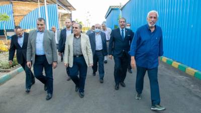 وزير الدولة للإنتاج الحربى يتفقد مشروع  إعادة التمركز بشركة هليوبوليس للصناعات الكيماوية (مصنع ٨١ الحربي)