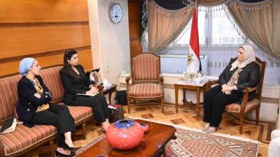 القباج تستقبل وفدًا من التحالف الوطني للعمل الأهلي التنموي لبحث سبل التعاون بشأن المجتمع المدني