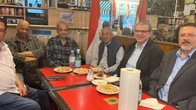 وزير القوي العاملة يلتقي أبناء الجالية في بيت العائلة المصرية في جنيف