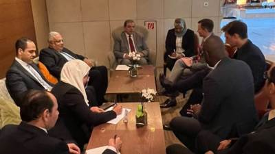 سعفان يعرض علي منظمة أصحاب الأعمال التقدم المحرز في قانون التنظيمات النقابية العمالية