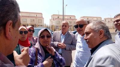 جولة تفقدية لمسئولي " الإسكان " بمدينتي بورسعيد والإسماعيلية الجديدتين