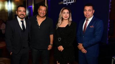 بالصور.. محمد نجاتي وهشام الجخ يشاركان في احتفالية قناة "النهار" ببرنامج "الجمهورية الجديدة"