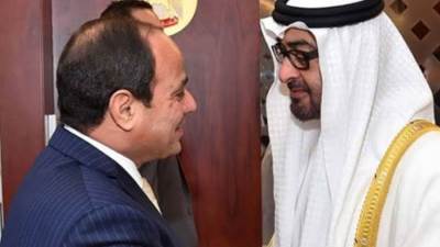  الرئيس السيسى يشيد بالرؤية الثاقبة للشيخ محمد بن زايد رئيس دولة الإمارات 