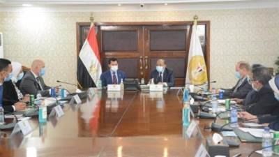 وزيرا التنمية والشباب والرياضة يبحثان مستجدات مبادرة " إيجي ترك" لتوفير فرص عمل للشباب وملفات التعاون المشترك