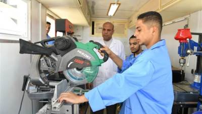 في إطار التعاون بين "الإنتاج الحربي" و"مصر الخير".. تدريب وتأهيل شباب قرى "حياة كريمة" بمحافظة المنيا