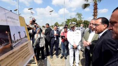 «مدبولي» يتفقد أعمال توسعة وتطوير المُدخل الرئيسي لمدينة الفيوم