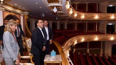 رئيس الوزراء يزور مدينة الفنون والثقافة بالعاصمة الإدارية الجديدة