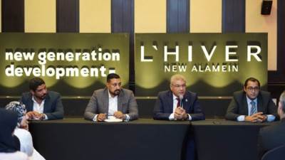 «نيو جينيريشن للتطوير» تطلق «L’HIVER» فى العلمين الجديدة بمبيعات مستهدفة 4 مليارات جنيه