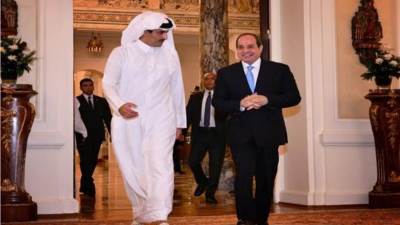 الرئيس السيسي يتوجه للدوحة في زيارة هى الأولى من نوعها لدولة قطر
