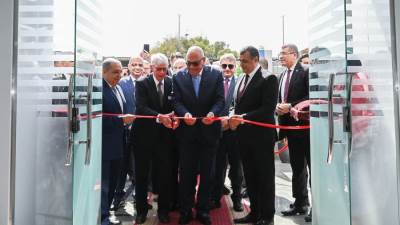 افتتاح العربية الألمانية للوحات المرورية المؤمنة بطاقة 3 ملايين لوحة سنويًا