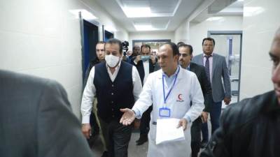  وزير الصحة يتفقد مستشفي منوف العام وحميات منوف ويوجه بسرعة الانتهاء من أعمال التطوير 