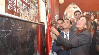 الكيلاني تفتتح قصر ثقافة "روض الفرج"