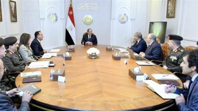 الرئيس يوجه الحكومة بتحديد سعر مجزى لتوريد محصول القمح من المزارعين