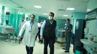 وزير الصحة يتفقد عددٍ من المستشفيات بمحافظة الجيزة ضمن جولته المفاجئة 