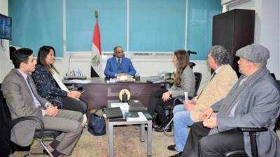 نائب وزير الإسكان يلتقى ممثلى بعثة الوكالة الفرنسية للتنمية لمتابعة موقف المشروعات المشتركة