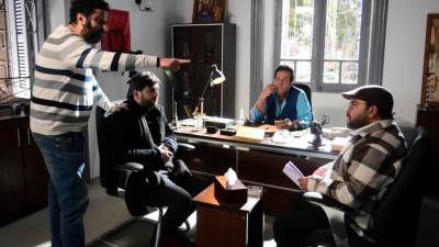 بالصور.. كواليس أول يوم تصوير مسلسل "كشف مستعجل" لمصطفي خاطر ومحمد عبد الرحمن 