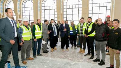 التسليم مارس المقبل.. كونستك تقترب الانتهاء من" المبني الجديد" لمقر جامعة الدول العربية