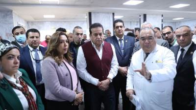 وزير الصحة يوجه برفع كفاءة بعض أسرة القسم الداخلي بمستشفى دمياط التخصصي