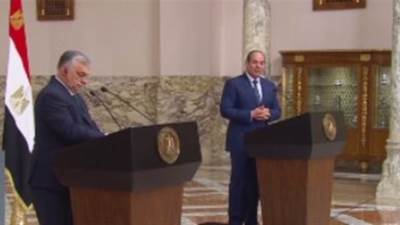 الرئيس السيسي: العلاقات بين مصر والمجر نموذج يحتذى به