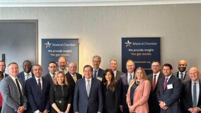 مباحثات لوزير البترول والثروة المعدنية في هيوستن مع كبار المسئولين الأمريكيين ورؤساء الشركات العالمية