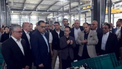 رئيس الوزراء يتفقد مصنع شركة مايديا للغسالات بالمنطقة الصناعية الصينية "تيدا ـ مصر"