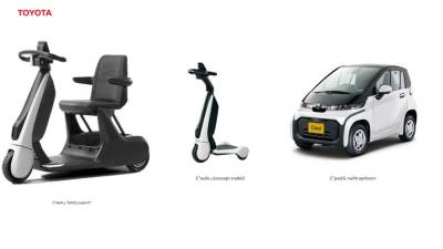 تويوتا تطلق C+walk S في اليابان.. وهو شكل جديد من أشكال التنقل والمساعدة على المشي