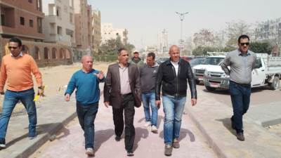 مسئولون بالإسكان يتفقدون سير العمل بمشروعات المرافق والتطوير الجارية بمدينة بدر