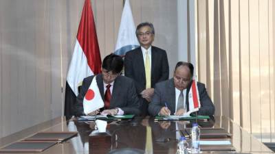 وزير المالية.. خلال توقيع اتفاق تمويل إنمائي ميسر مع «جايكا»: دفعة جديدة للتعاون التنموي مع اليابان من أجل التغطية الصحية الشاملة