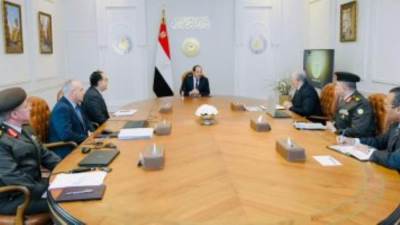 الرئيس السيسي يوجه بمواصلة العمل المكثف فى مشروعات الزراعة والرى والإنتاج