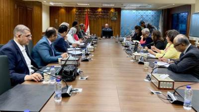 نائب وزير الإسكان يستقبل بعثة البنكين الدولي والأسيوي لمتابعة تنفيذ المشروعات المشتركة ب6 محافظات