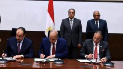 رئيس الوزراء يشهد تأسيس شركة مصرية لإنشاء وإدارة وتشغيل مصنع لإنتاج حبيبات الكلور