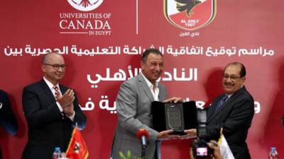 "القاضي": سعداء بالشراكة مع الأهلي لتقديم قيمة حقيقية للشباب وتأهيلهم بشكل متطور وأكاديمي