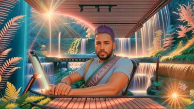 فيديو وصور  .. حماقى أول مطرب عربى يقدم كليب بالذكاء الاصطناعي "حبيت المقابلة" 